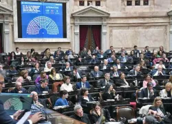 Recinto de la Cámara de Diputados de la Nación